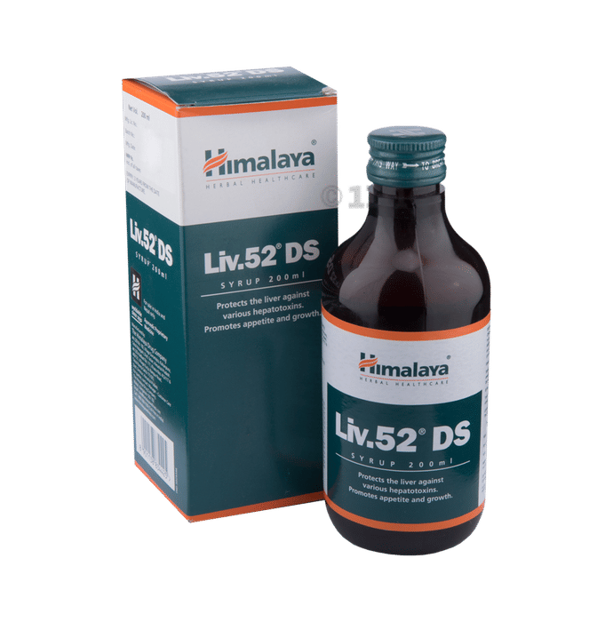 Himalaya Liv 52 Ds Syrup Buy Bottle Of 200 Ml Syrup At Best Price In India 1mg