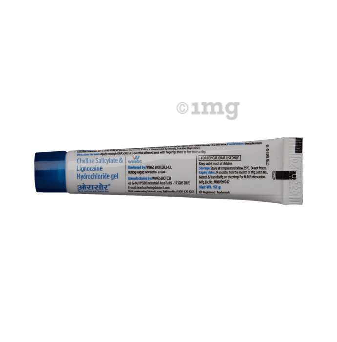 Orasore Mouth Ulcer Relief Gel Buy Tube Of 10 Gm Oral Gel At Best Price In India 1mg