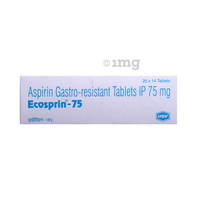 Ecosprin 75 Tablet In Telugu ఉపయ గ ల ద ష ప రభ వ ల క ర ప ప రత య మ న య ల జ గ రత తల మర య సలహ Ecosprin 75 Tablet Ke Fayde Nuksan Use Upyog Price Dose Side Effects In Telugu 1mg