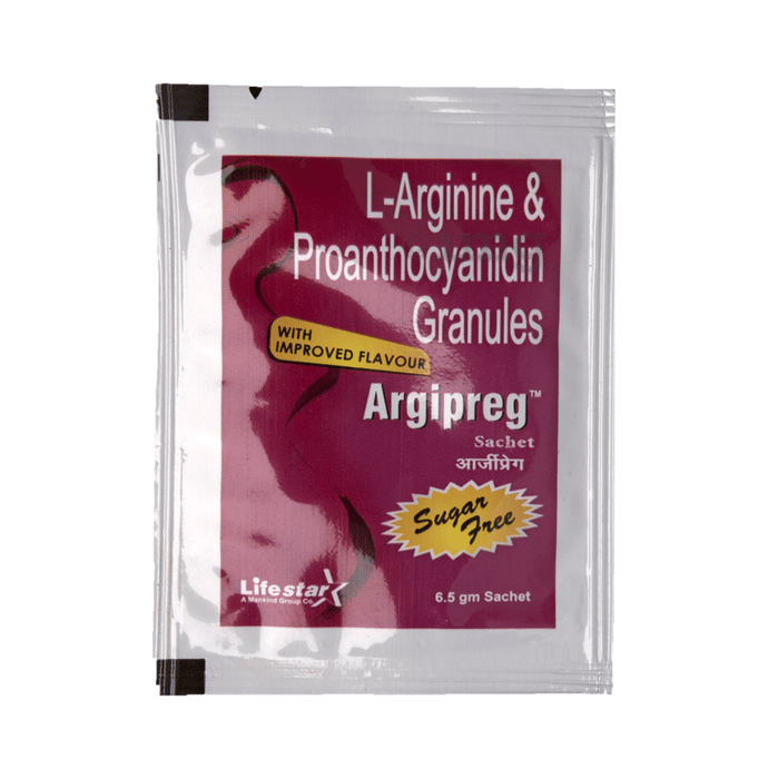 Argipreg Granules Buy Sachet Of 6 5 Gm Granules At Best Price In India 1mg