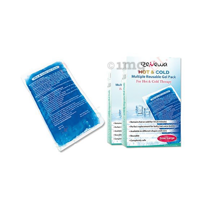Vervullen winkelwagen Korting Renewa Hot and Cold Large Gel pack: Buy box of 1 Gel pack at best price in  India | 1mg