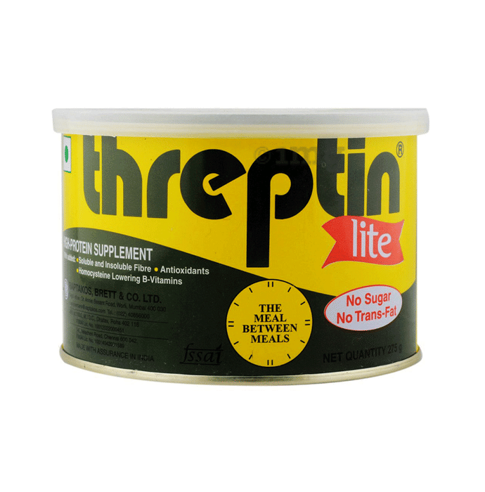 Threptin Lite High Protein Supplement Diskette Buy Tin Of 275 Gm Diskette At Best Price In India 1mg