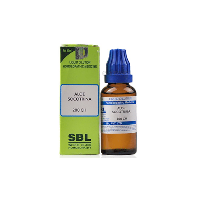 Sbl Aloe Socotrina Dilution 200 Ch Buy Bottle Of 30 Ml Dilution At Best Price In India 1mg
