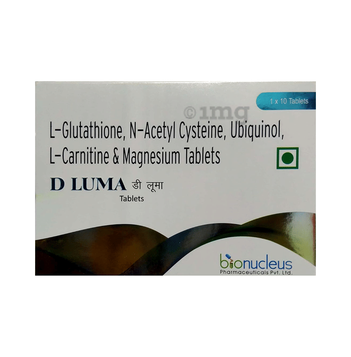 D Luma Tablet Buy Strip Of 10 Tablets At Best Price In India 1mg