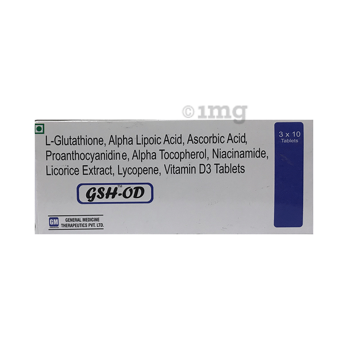 Gsh Od Tablet Buy Strip Of 10 Tablets At Best Price In India 1mg Gsh Od Tablet Buy Strip Of 10 Tablets At Best Price In India 1mg