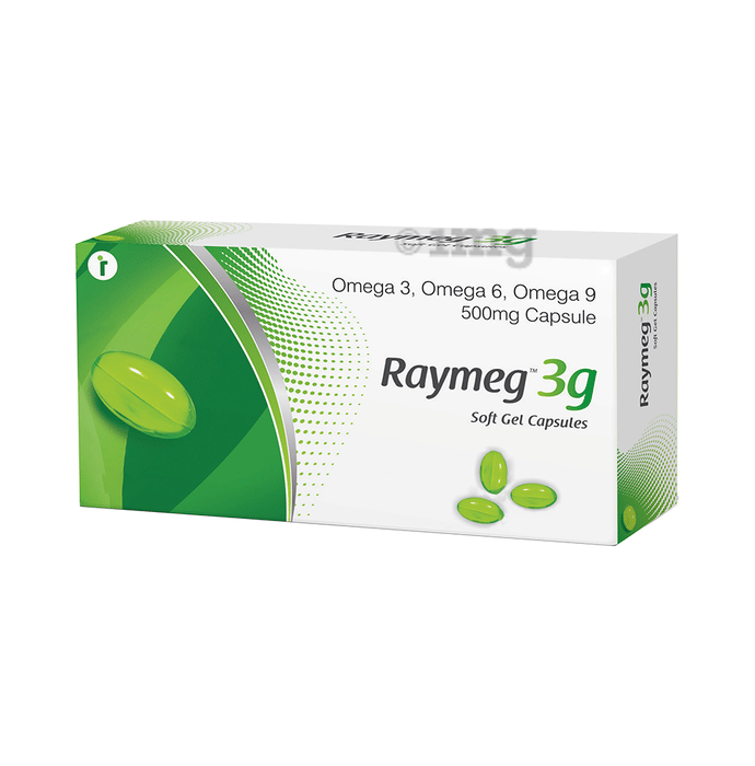 Raymeg 3g Soft Gel Capsule: Buy strip of 10 soft gelatin capsules at best  price in India | 1mg