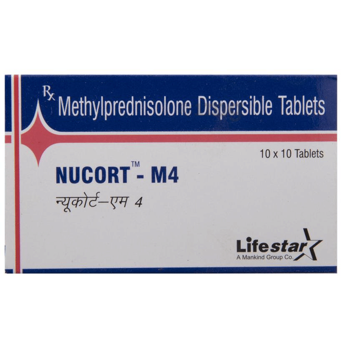 Nucort M4 Tablet Dt View Uses Side Effects Price And Substitutes 1mg