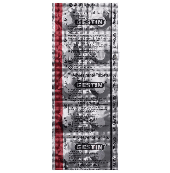 Gestin Tablet View Uses Side Effects Price And Substitutes 1mg