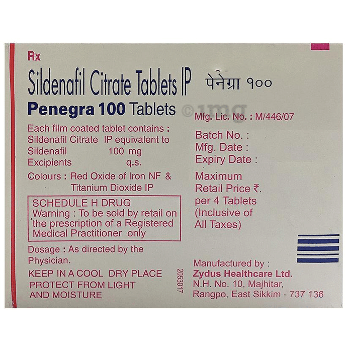 Tab Penegra 25 Mg