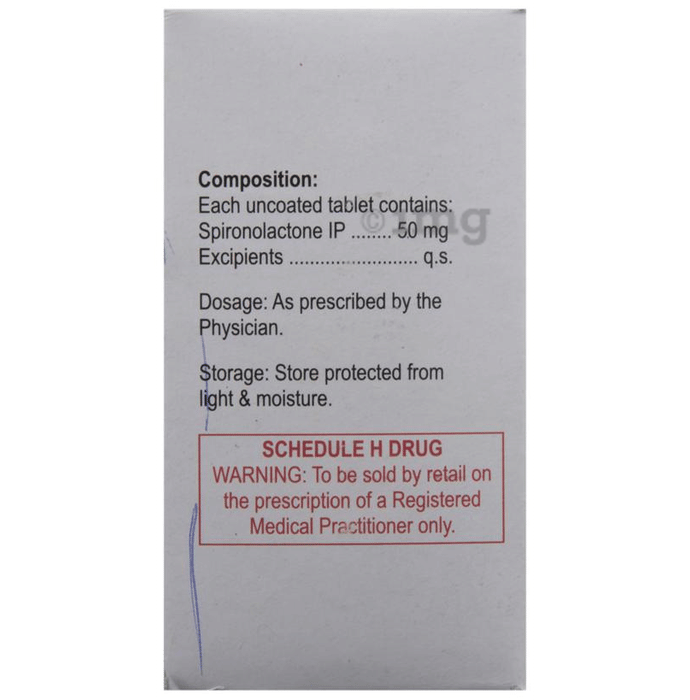 Aldactone 50 mg price