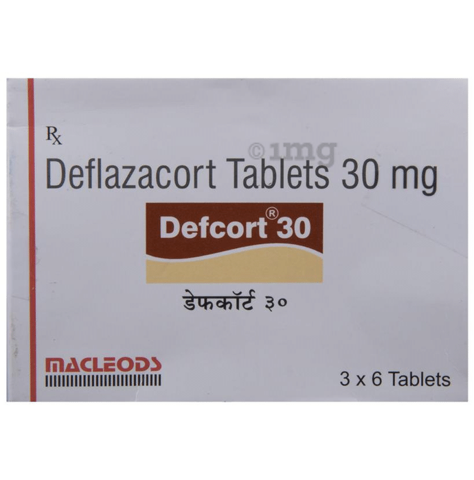 Defcort 30 Tablet View Uses Side Effects Price And Substitutes 1mg