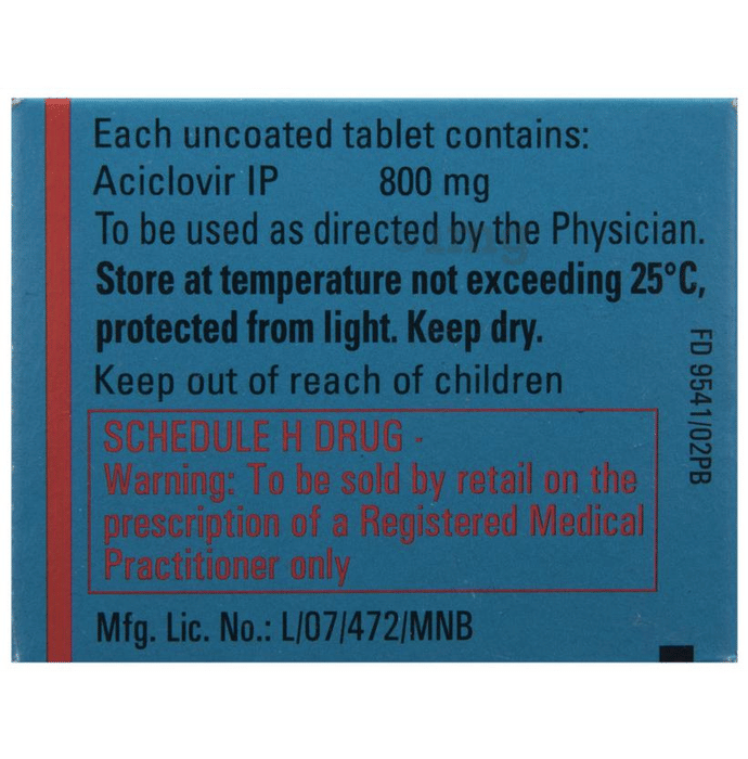 Zovirax 800 Price