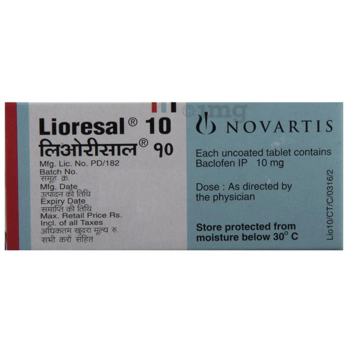 Price for lioresal