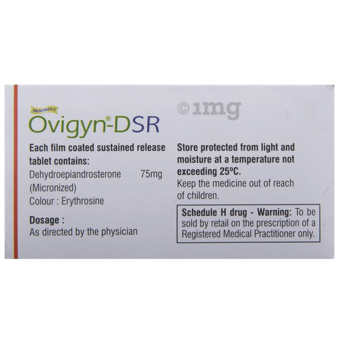 Ovigyn Dsr Tablet View Uses Side Effects Price And Substitutes 1mg