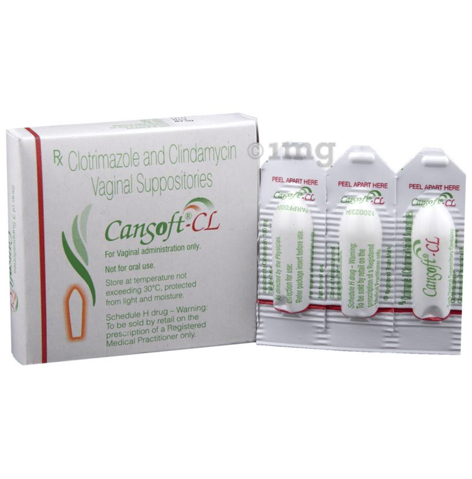 Cansoft Cl Vaginal Suppository View Uses Side Effects Price And Substitutes 1mg