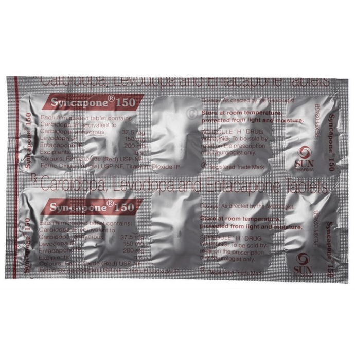 Syncapone 150 Tablet View Uses Side Effects Price And Substitutes 1mg