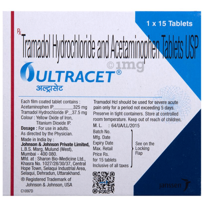 Ultracet Tablet View Uses Side Effects Price And Substitutes 1mg