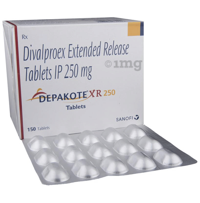Depakote Xr 250 Tablet View Uses Side Effects Price And Substitutes 1mg