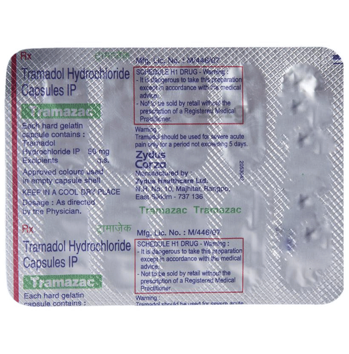 Tramadol zydus 50 mg
