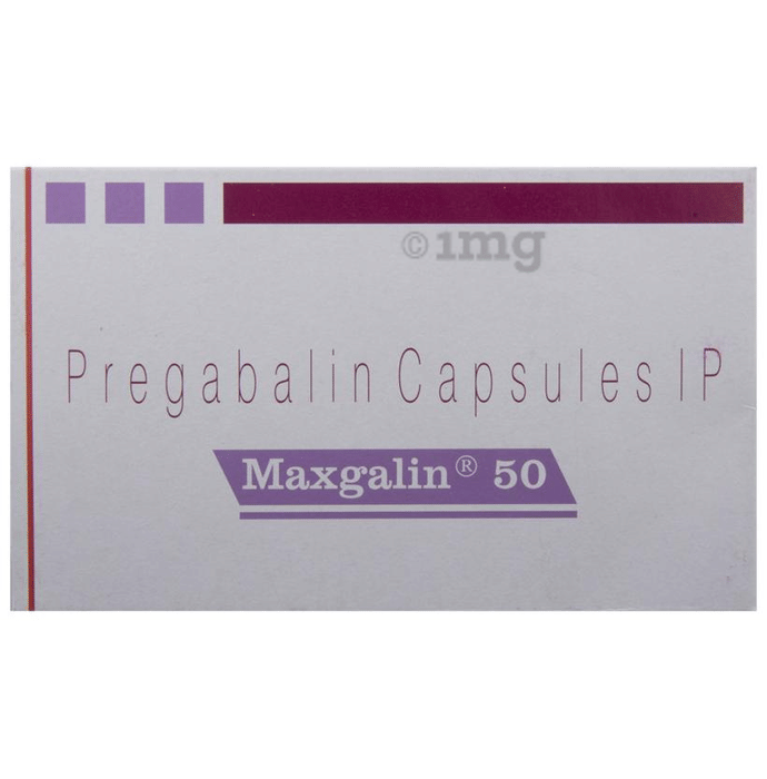 Maxgalin 50 Capsule View Uses Side Effects Price And Substitutes 1mg