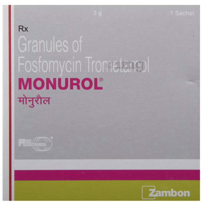 Monurol Granules View Uses Side Effects Price And Substitutes 1mg