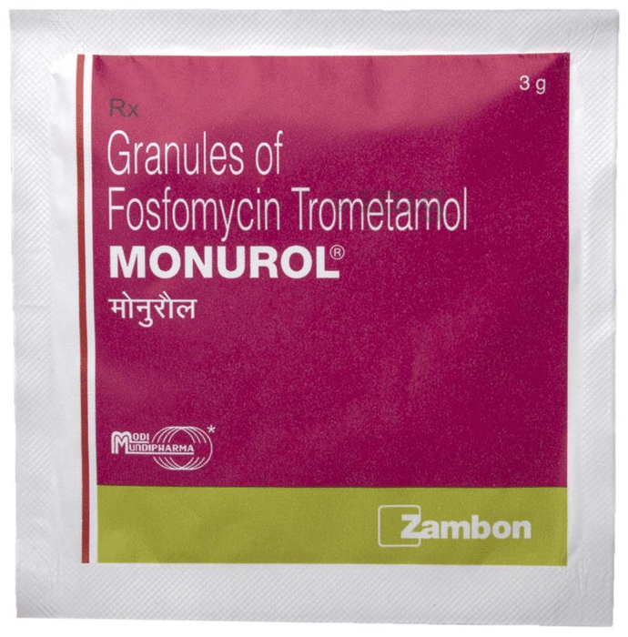 Monurol Granules View Uses Side Effects Price And Substitutes 1mg