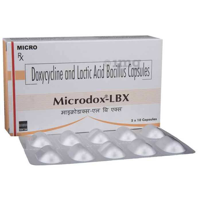 Microdox Lbx Capsule View Uses Side Effects Price And Substitutes 1mg