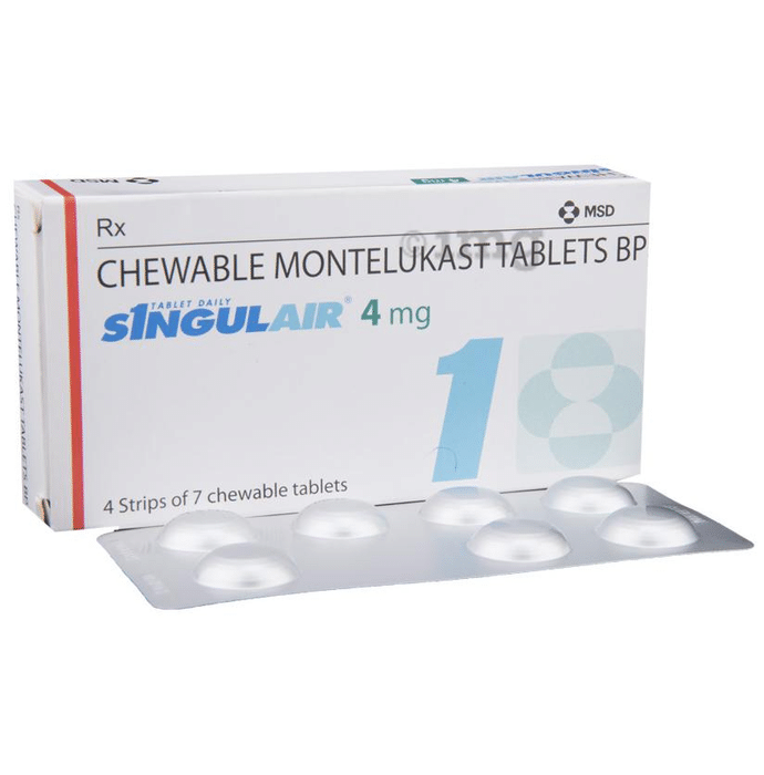 Singulair 4mg montelukast