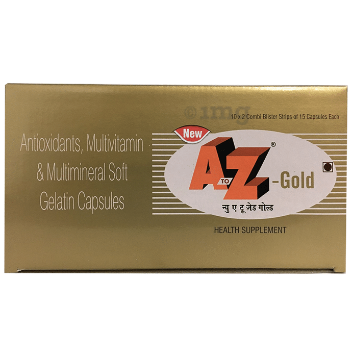 New A to Z Gold Soft Gelatin Capsule