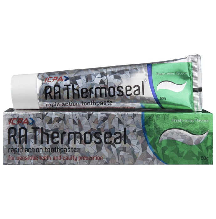 RA Thermoseal Rapid Action Fresh Mint Toothpaste Buy tube of 50 gm