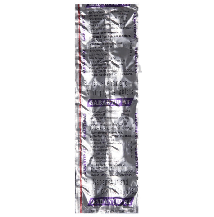 Gabantip At Tablet View Uses Side Effects Price And Substitutes 1mg