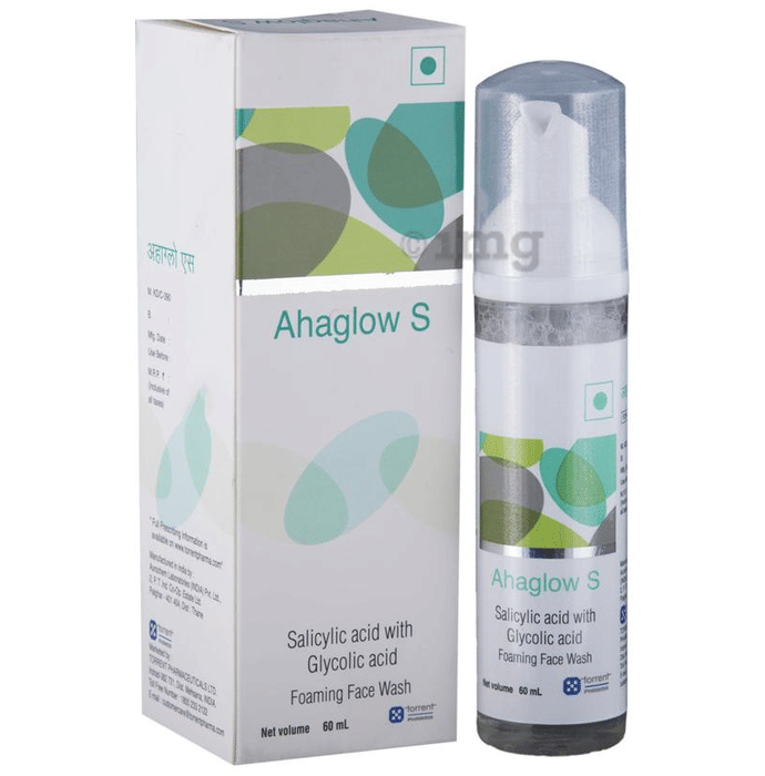 Ahaglow S Foaming Face Wash Buy pump bottle of 60 ml Face Wash at best