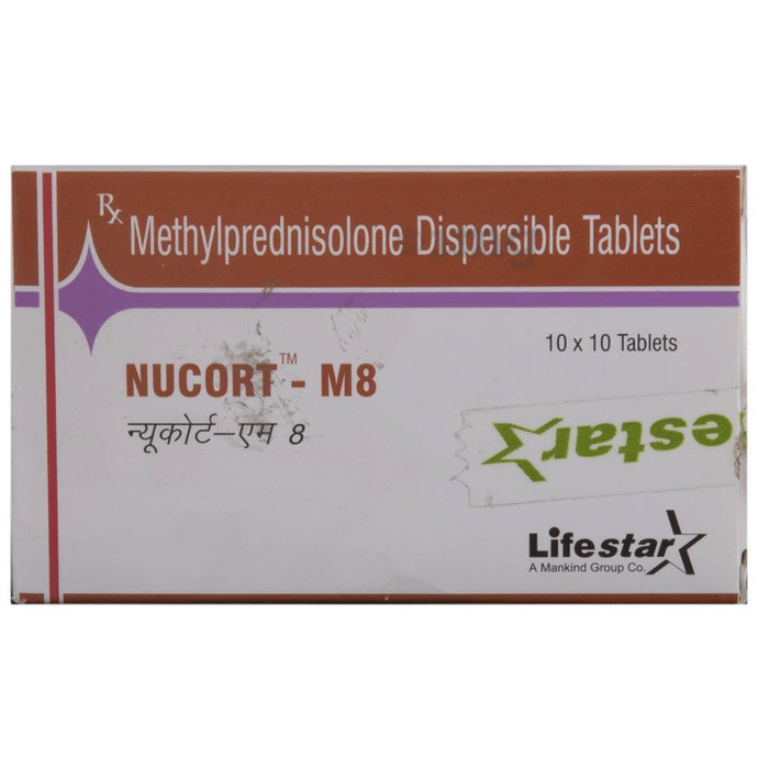 Nucort M8 Tablet Dt View Uses Side Effects Price And Substitutes 1mg