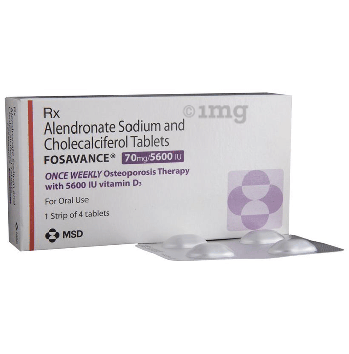 Fosavance 70 Mg 5600 Iu Tablet View Uses Side Effects Price And Substitutes 1mg