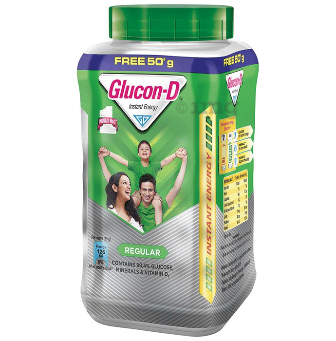 GluconD Instant Energy Health Drink Buy jar of 500 gm Powder at best