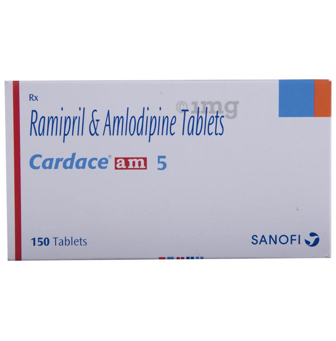 Cardace Am 5 Tablet View Uses Side Effects Price And Substitutes 1mg