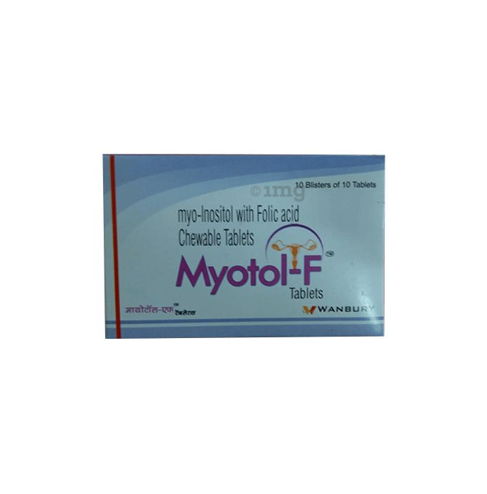 Myotol F Tablet Buy strip of 10 tablets at best price in India 1mg
