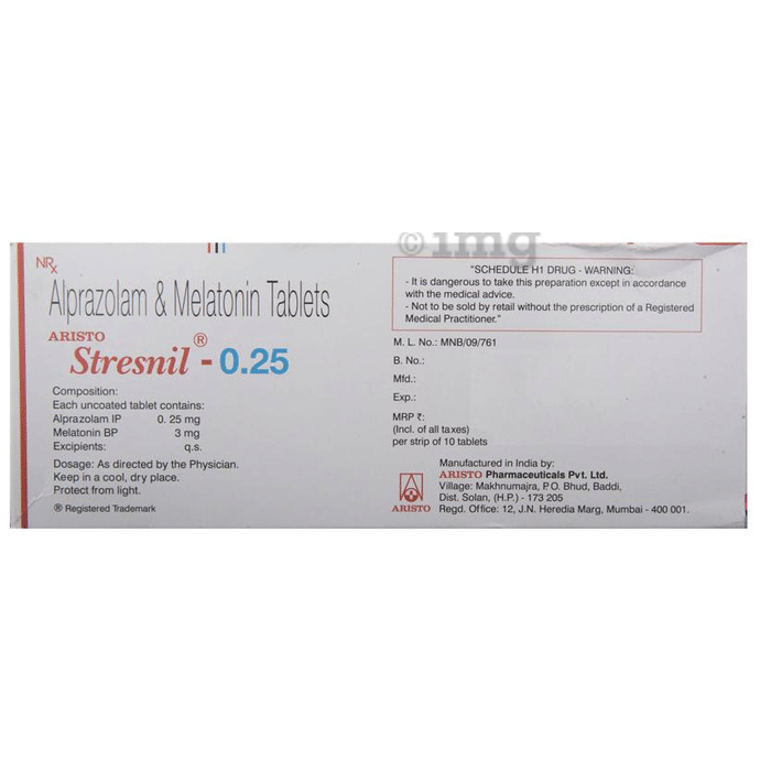 alprazolam aristo 2mg
