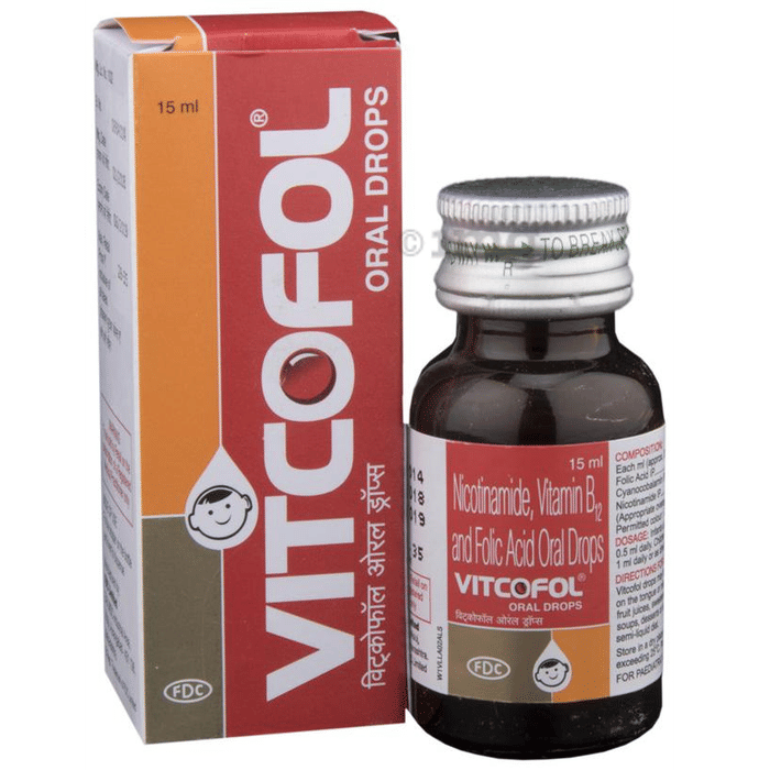 Vitcofol Oral Drops Buy bottle of 15 ml Oral Drops at best price in
