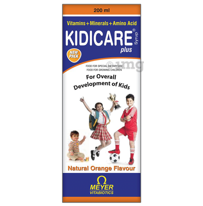Kidicare Plus Syrup Orange