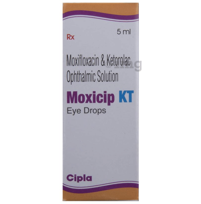 Moxicip Kt Eye Drop View Uses Side Effects Price And Substitutes 1mg