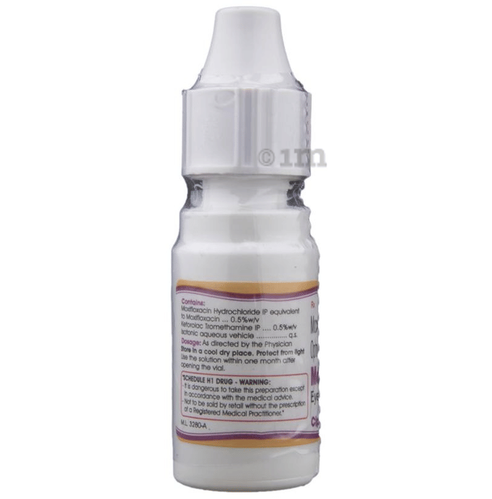 Moxicip Kt Eye Drop View Uses Side Effects Price And Substitutes 1mg