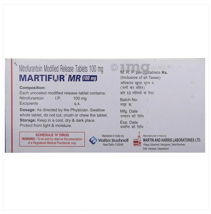 Martifur Mr 100mg Tablet View Uses Side Effects Price And Substitutes 1mg