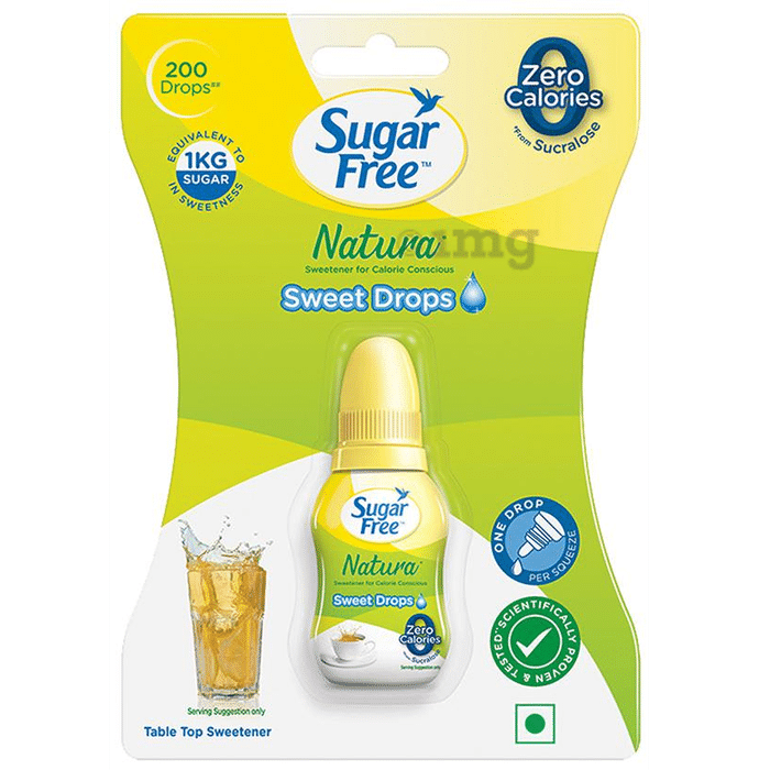 Sugar Free Natura Low Calorie Sweetener Drop