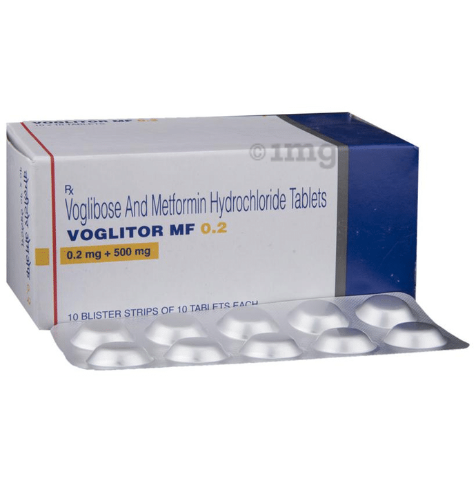 Voglitor Mf 0 2 Tablet View Uses Side Effects Price And Substitutes 1mg