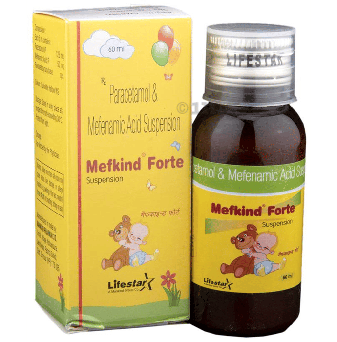 Mefkind Forte Suspension View Uses Side Effects Price And Substitutes 1mg