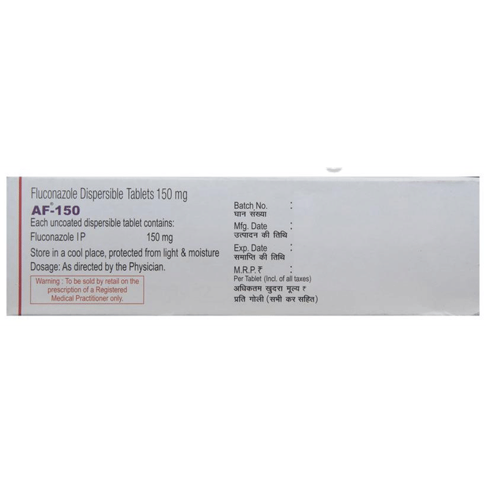 Af 150 Tablet Dt View Uses Side Effects Price And Substitutes 1mg