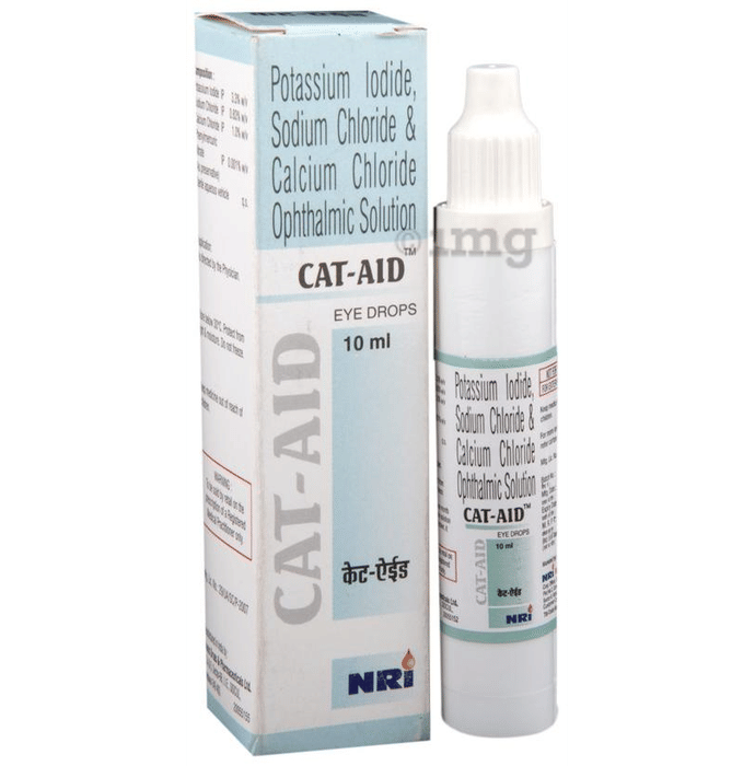 Cat Aid Eye Drops Buy packet of 10 ml Ophthalmic Solution at best