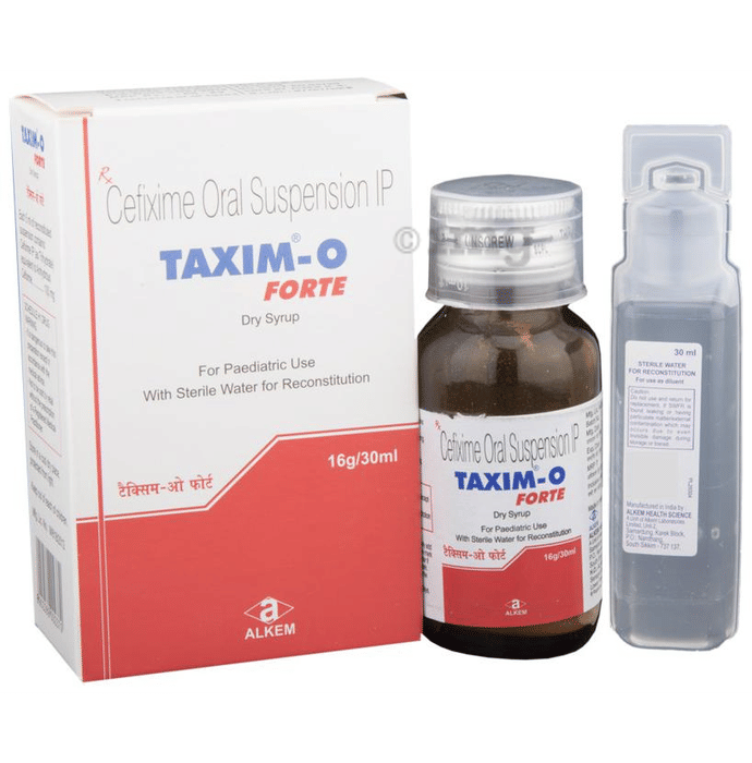 Taxim O Forte Dry Syrup View Uses Side Effects Price And Substitutes 1mg