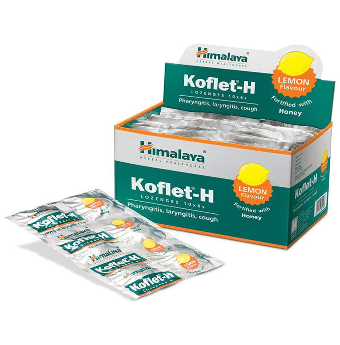 Himalaya Koflet-H Lozenges Lemon